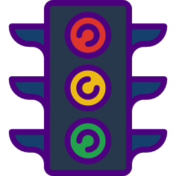 Traffic light icon