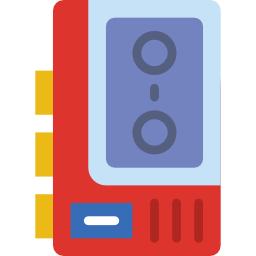 Cassette player icon