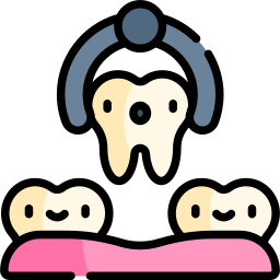 Tooth extraction icon
