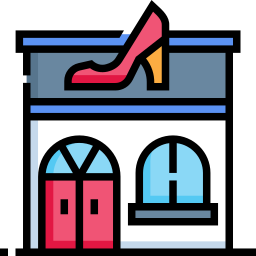Обувной магазин иконка