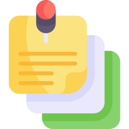 Sticky notes icon