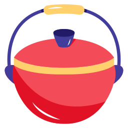 Cooking pot icon