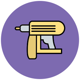 Строительный пистолет иконка