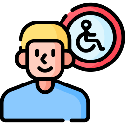 Physical impairment icon