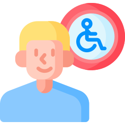 Physical impairment icon