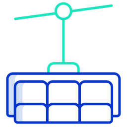 Cable car icon