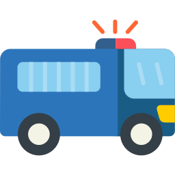 autobus della prigione icona