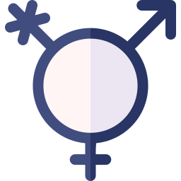 Gender fluid icon