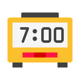 Digital clock icon