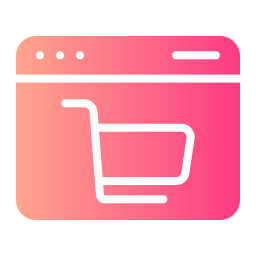 Online shop icon