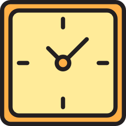 Wall clock icon