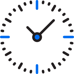 Wall clock icon