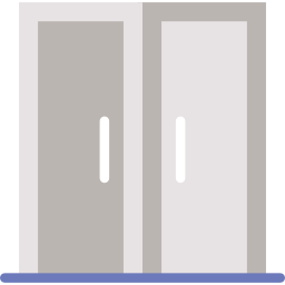 puerta doble icono