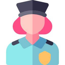 Prison guard icon