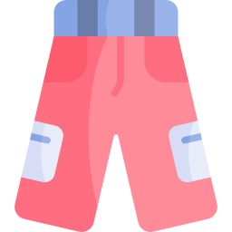 Ski pant icon