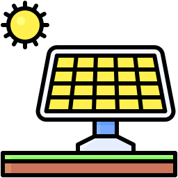 panel słoneczny ikona