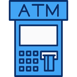 Atm machine icon