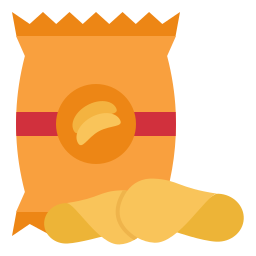 Potato chips Ícone