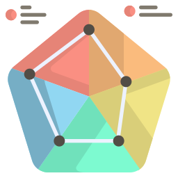 pentagone Icône