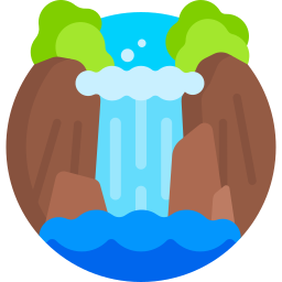 Waterfall icon