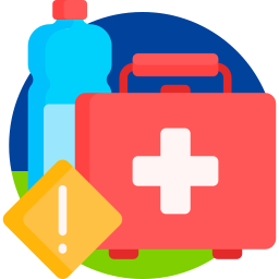 First aid kit icon