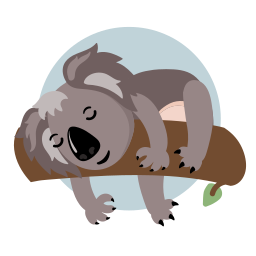 Koala sticker