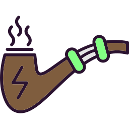 Electronic pipe icon