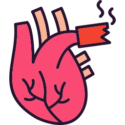 Heart disease icon