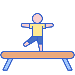 Balance beam icon