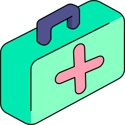 First aid kit icon