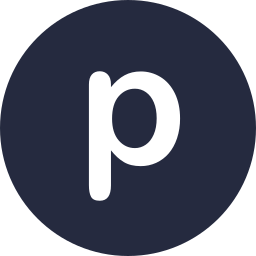 文字p icon