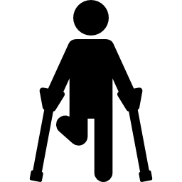 broken leg icon