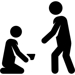 Begging icon