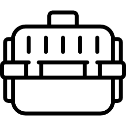 Portable kennel icon