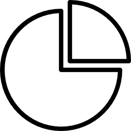 diagramme circulaire Icône