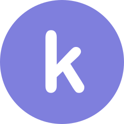 文字k icon