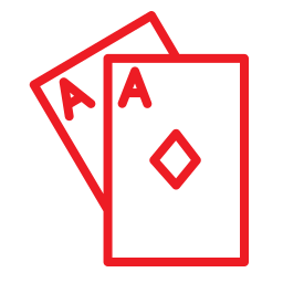 Poker cards icon