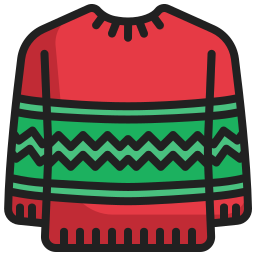 maglione natalizio icona
