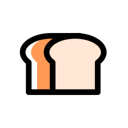 pão de trigo Ícone