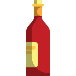 bouteille de vin Icône