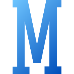 Letter m icon