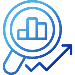 analyse de marché Icône