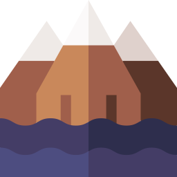 montañoso icono