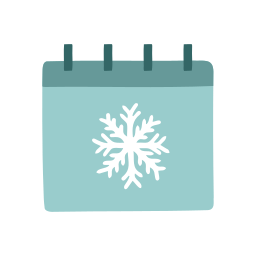 Calendar date icon