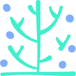 Winter tree icon