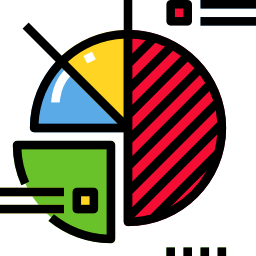 cirkeldiagram icoon