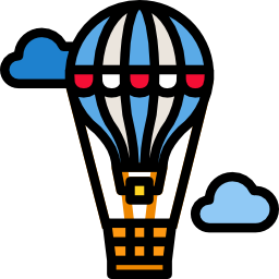 balon powietrzny ikona