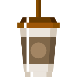 zimna kawa ikona