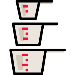 Measuring cup icon