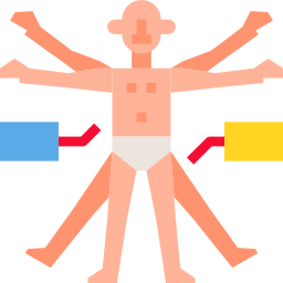 anatomía icono